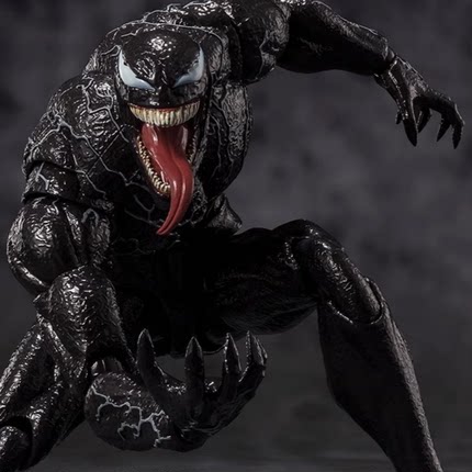 shf电影版毒液3最后一舞特工手办关节可动玩具模型礼物蜘蛛侠手办