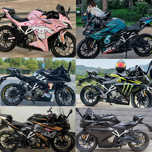 23年春风250SR版画贴膜动漫来图