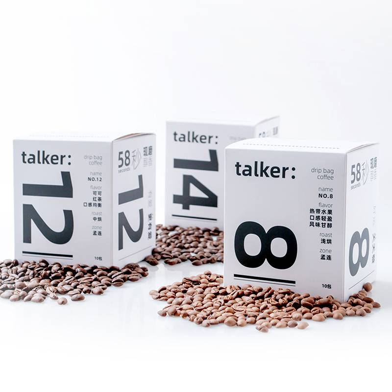 黑咖啡talker脱壳咖啡新鲜烘焙