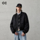 ORGANIC EMOTION防泼水轻薄羽绒服短宽复古空军夹克加厚外套OE