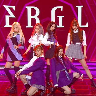 无价之姐韩国女团everglow年会跳舞爵士舞蹈衣服韩版套装表演出服