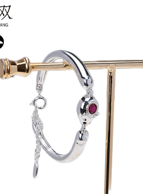 纯银儿童手镯2020年新品