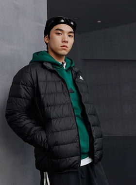 阿迪达斯adidas男女装冬季防风保暖运动羽绒服休闲夹克外套JN4342