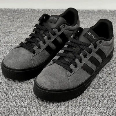 阿迪达斯adidas运动鞋轻便舒适透气黑色休闲鞋潮流板鞋JI4355