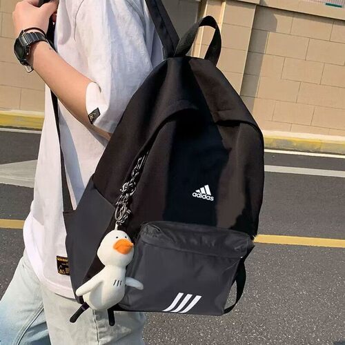 阿迪达斯adidas双肩包男包女包学生书包电脑包轻便休闲背包HG0348