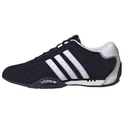 阿迪达斯adidas休闲鞋男女透气三叶草运动老爹鞋跑步鞋JP7009黑