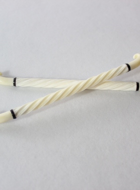 绣眼鸟笼配件 精品牛骨绞丝凤头跳棍 站棍 适合绣眼方笼专用一副