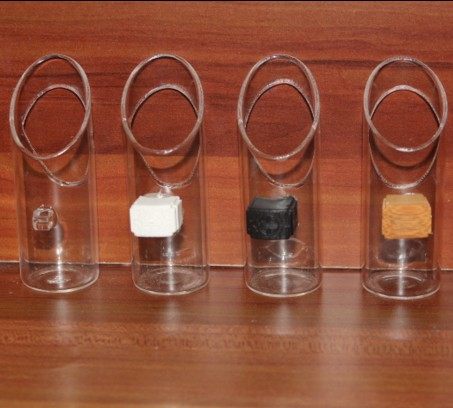 防摔鸟食罐 玻璃制 鸟用防撒杯食缸 绣眼 颠颏 红子 柳莺