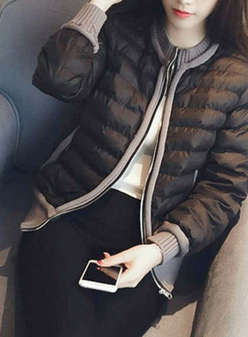 反季清仓冬季羽绒棉服女2021新显瘦加大码棉衣胖mm宽松轻短款外套