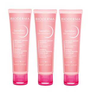 【超划算!三支】贝德玛舒妍洁肤凝胶45ml敏感肌洁面旅行装洗面奶