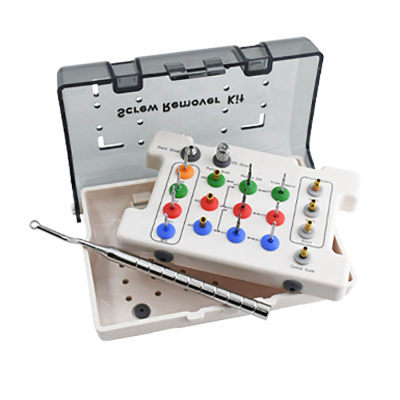 牙科种植体基台断螺丝取出工具中央基台螺丝取出种植失败应急工具