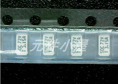 11CT系列 1206 SOC 72V贴片保险丝T4AT5AT6.3AT1AT2.5AT10AT3.15A