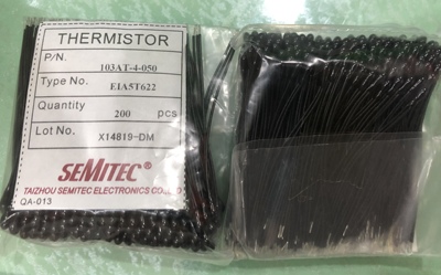 SEMITEC 103AT-4-050 103AT-4热敏电阻NTC 10K B值3435K进口