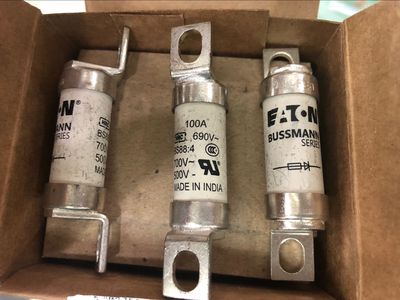 BUSSMANN保险丝 BS88:4熔断器50FE 63FE 100FE 40ET 100A 690V