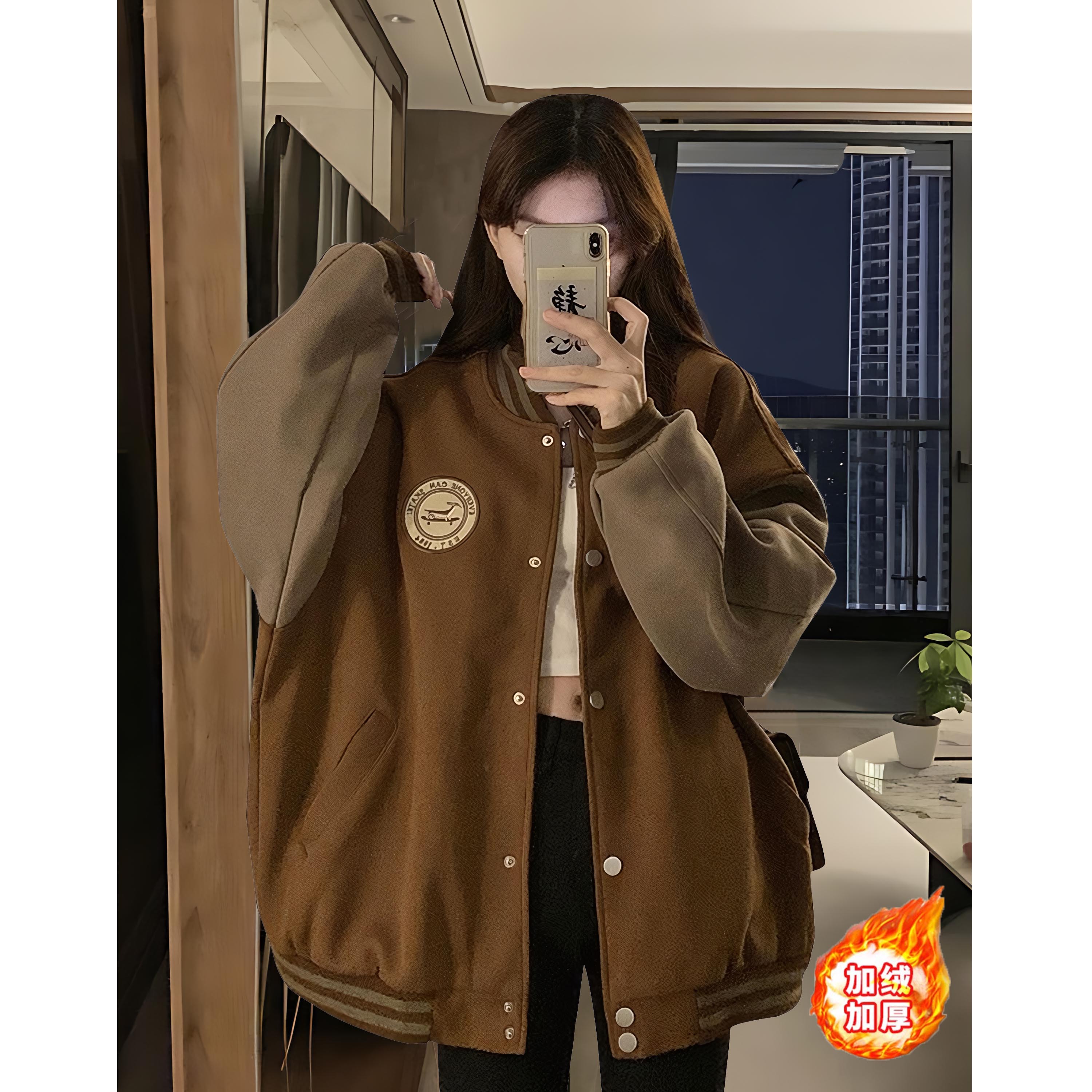 韩版长款纯棉拼色女装送运费险