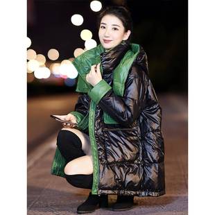 今年流行爆款羽绒服女款中长款2025年冬季新款宽松加厚小个子外套