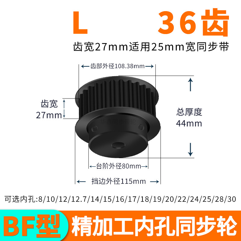 华鑫机械同步带轮同步带等传动件