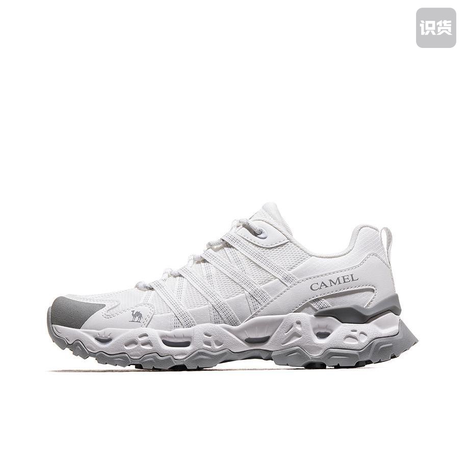 骆驼 清岩 缓震 防滑耐磨 网面透气 低帮 增高 防水徒步鞋 透网款
