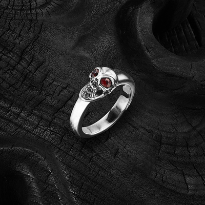 【现货】BWL正品  925银Mini骷髅戒指 R342