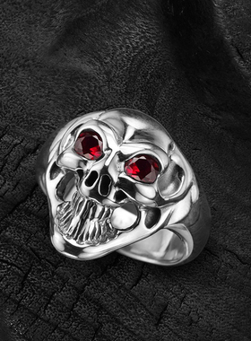 【现货】BWL官方正品 R310S 经典宝石骷髅戒指