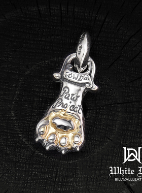 BWL官方18K鎏金熊爪吊坠