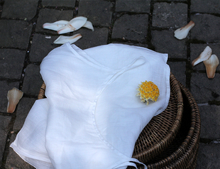 2025夏季清透本白色薄苎麻连衣裙备用宽松打底长款吊带背心