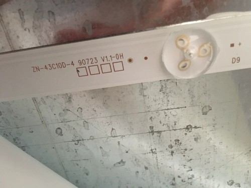 43寸拼接屏数拓科技AI43W AI43V5W07灯条ZN-43C10D-4 90723 V1.1