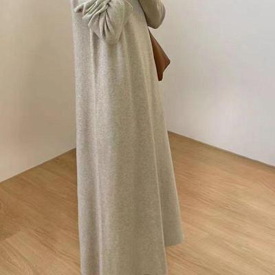 简约A子群毛线纯色半高领折扣