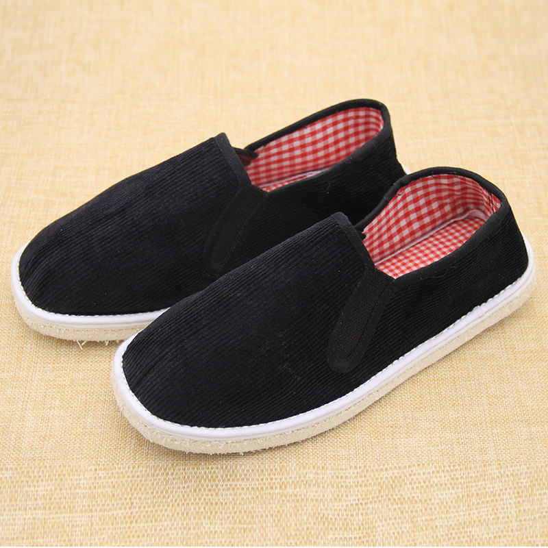 农村养生休闲风晨练开车透气布鞋