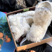 白泰迪卷毛鞋 MOU冬季 爱斯基摩羊皮毛一体雪地靴女雪地靴24cm经典