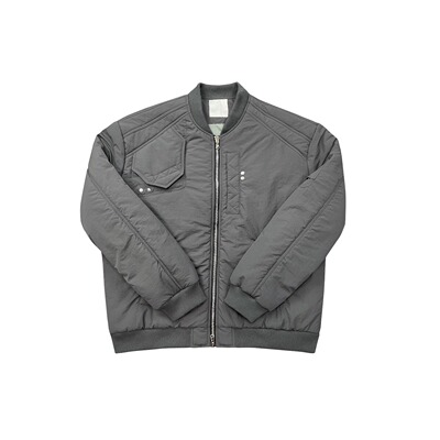 UNDERMYCAR  23ss多口袋飞行夹克美式宽松拉链情侣棉服棒球夹克