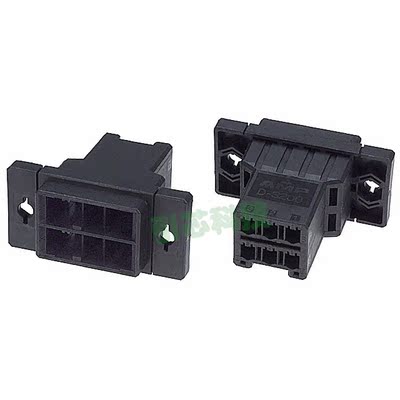 1-179555-3 连接器5.08mm间距6pin 塑壳胶壳接插件 全新现货