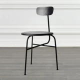 Северный дневной обеденный стул Железный сталь стальной стул Гомера Кофейня Сеть красное кресло на стойке стола на заднем кресле легкий роскошный креативный стул