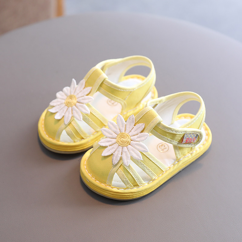 晋豆子儿童凉鞋女童布鞋宝宝凉鞋学步鞋透气鞋子女防滑软底,童鞋/婴儿鞋/亲子鞋,凉鞋,淘宝优惠券,粉丝福利购,淘宝优惠卷