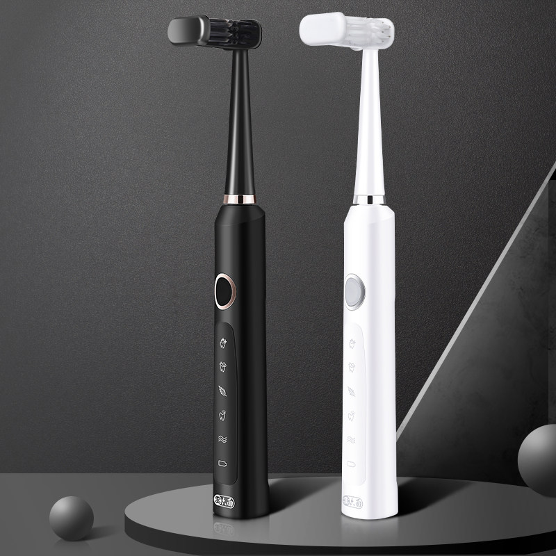 六面新款店铺保修电动牙刷声波情侣套装自动成人美白男女充电款