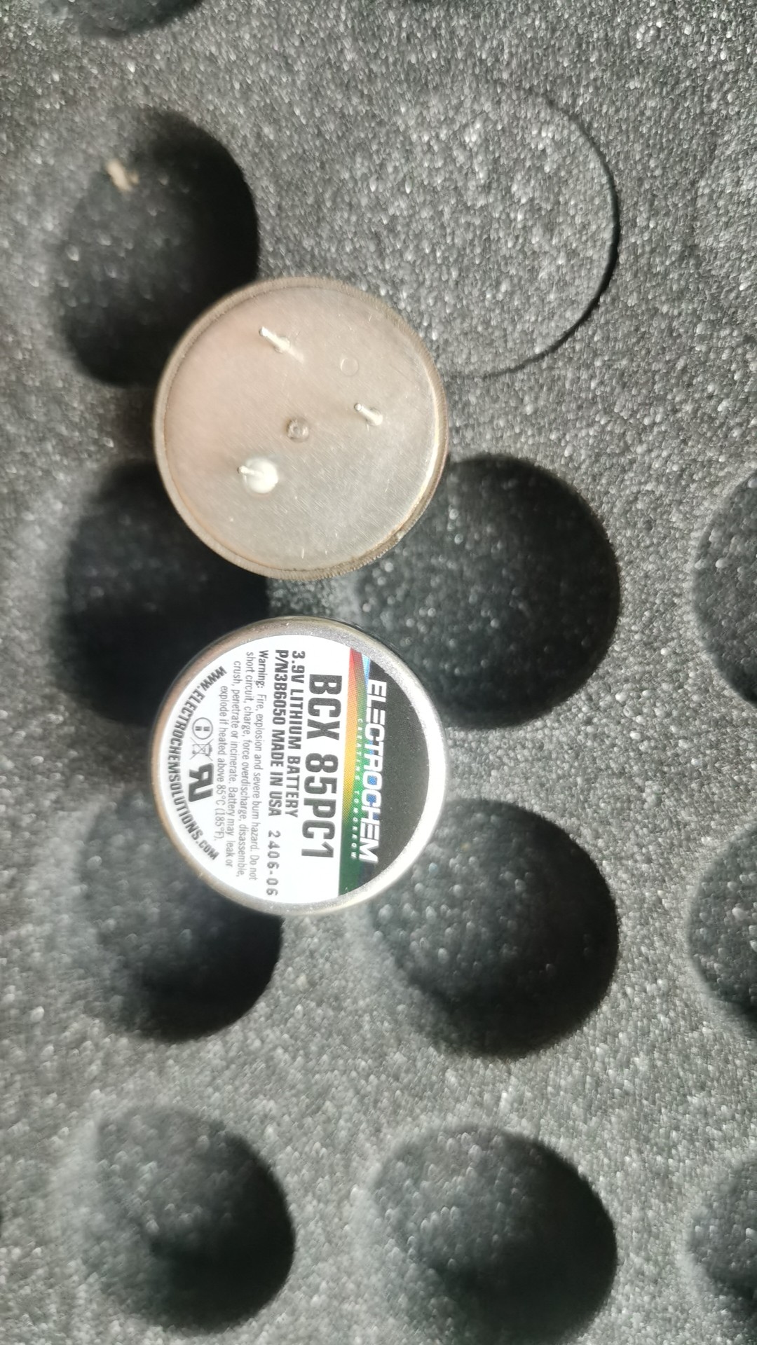 美国原装进口BCX85-3B6050纽扣电池BCX85PC1