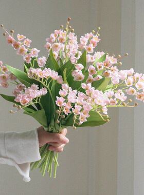 小清新ins风彷真花铃兰花