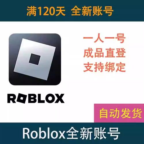 Roblox成品小号满6个月个未绑定人独享买断号罗布乐思国际服账号