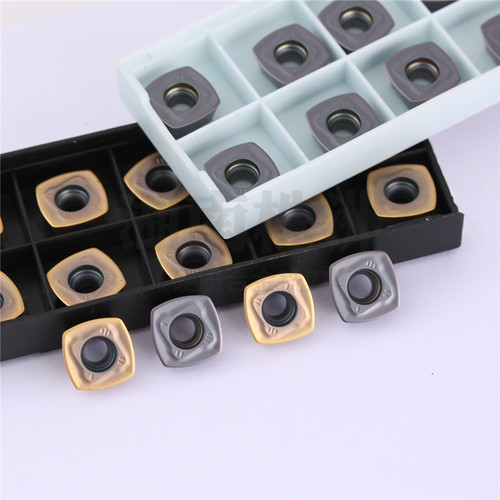 数控铣刀片SDMT120512 SDMT150512快进给大进给R2四方开粗铣刀片