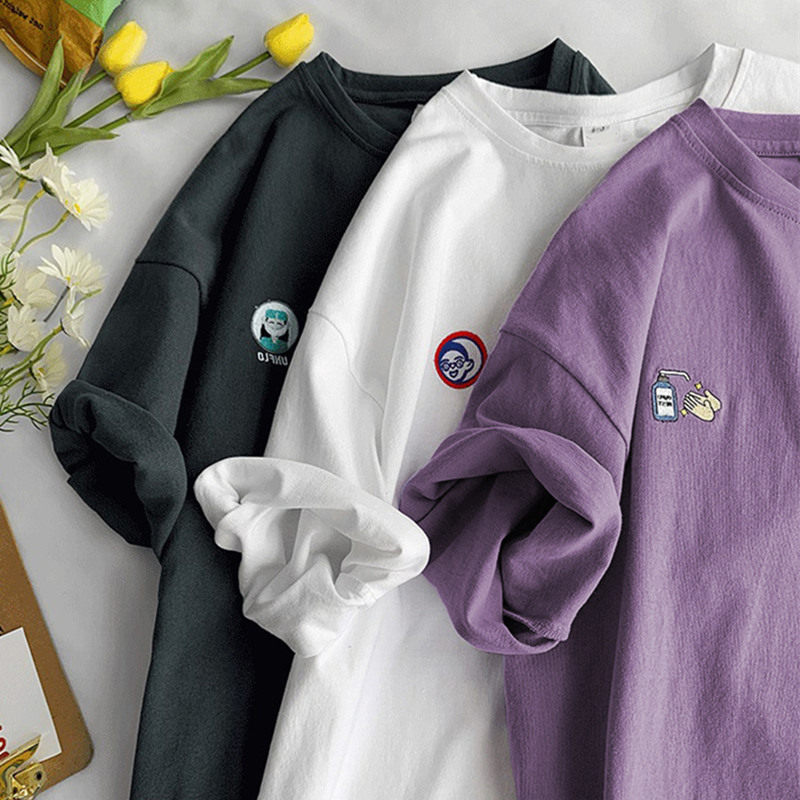 短袖t恤女2022年新款夏季甜酷設計感小衆寬松韓版半袖上衣服ins潮在類目 女裝/女士精品, 大碼女裝中 - 來自Buy2taobao.com提供專業的淘寶代購服務