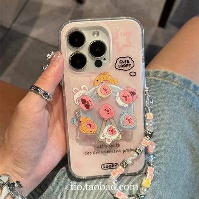 ins风可爱旋转支架适用华为nova12U/11/10/9876SE/54e硅胶MATE60/40软壳P70手链手机壳p60e畅享70/p50/P30pro