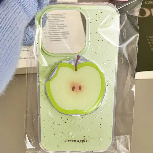 夏天青苹果磁吸适用小米17/15/14手机壳98/10红米turbo3/note13pro+/11硅胶k70支架civi/K90/k80/K50至尊K60E