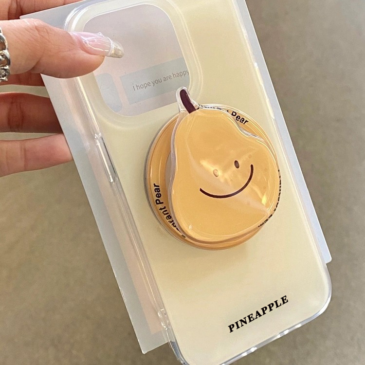 笑脸雪梨磁吸支架K12X适用oppo findx7/x8/A1手机壳A3/reno12pro小清新11/13/879564SE/A7/A58/A9X/A96软A93S