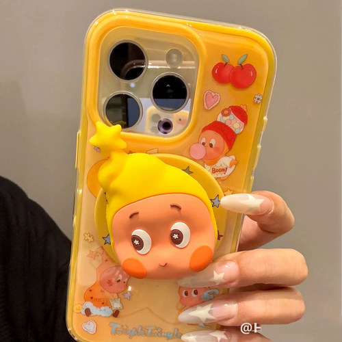 新款星星人立体硅胶适用努比亚Z60pro手机壳Z70 ULTRA/Z50/Z40Spro/ZTE-A51支架Z11磁吸MAX/N2红魔10pro+可爱