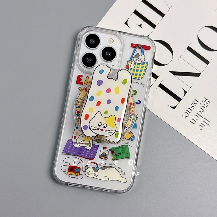 趣味猫咪磁吸支架适用魅族17手机壳note9小众16S plus动漫meizu21note/20PRO可爱17pro/X8卡通16T硅胶18Spro