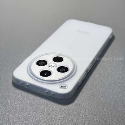 圆弧边TPU冰雾白适用华为mate70手机壳Pura70pro轻薄p60透色p50/40畅享70/60硅胶nova13/12/11/10防摔87659se