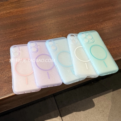 细圈磁吸适用华为Pura80/70pro+手机壳Mate70无线充电Magsafe全包防摔P60肤感nova14磨砂13半透明12硅胶软壳