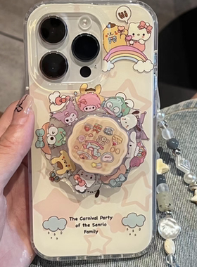 旋转木马支架适用oneplus12/11手机壳1加ACE2V软萌ace竞速可爱1+ACE3卡通6t/10/9pro创意7TPRO硅胶9RT/8T新款