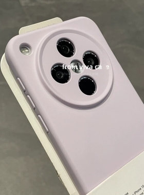 全包镜头软糯Q弹液态硅胶适用OPPOReno13手机壳Findx8粉紫色reno12/11pro精孔耐脏A5Pro纯色一加ACE5/13/12