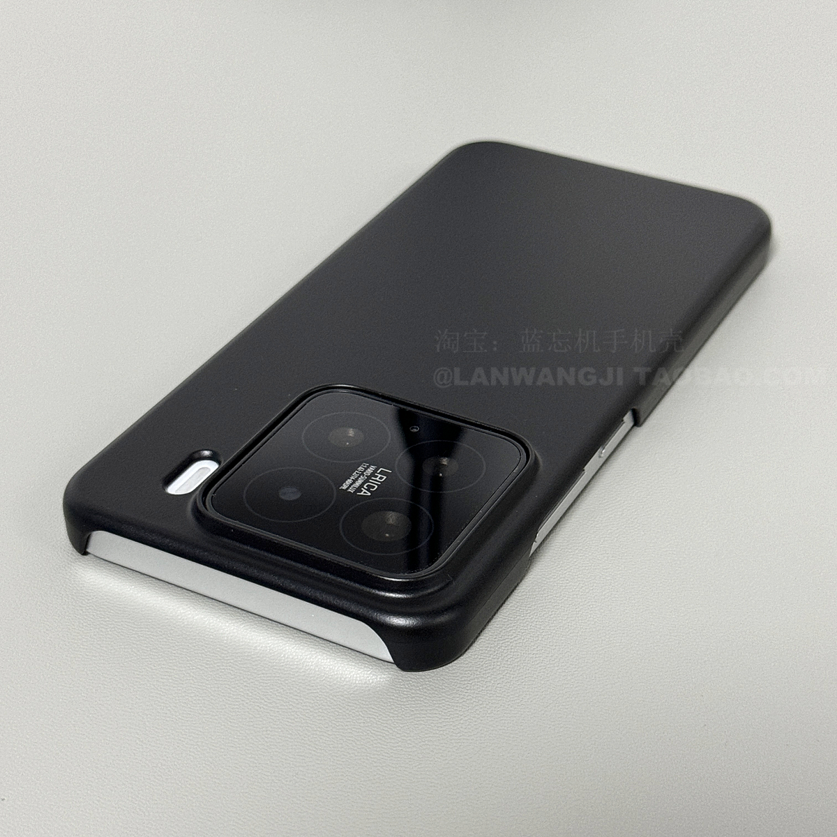 按键镂空实黑不变色适用K80小米15ultra/13T红米note14/11/9PRO手机壳12纯色14硬壳civi3大孔薄k50/K30男k40S